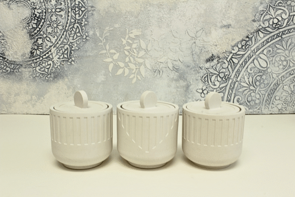 Container with Lid (White) - Image 6