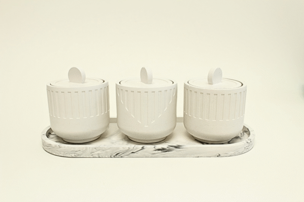 Container with Lid (White) - Image 5