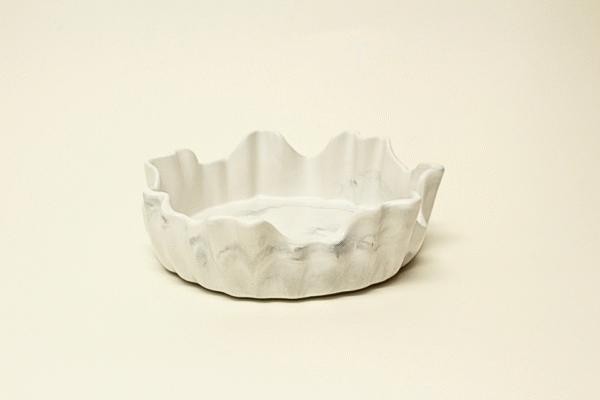 Flowing form Container