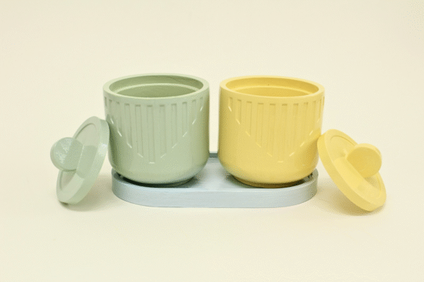 Container with Lid (White) - Image 10